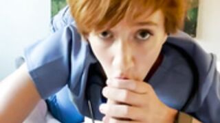 Alice White (AliceOnCam) - Nurse Takes Her Patients Coc