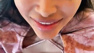 Brittanya2horny cum on big tits