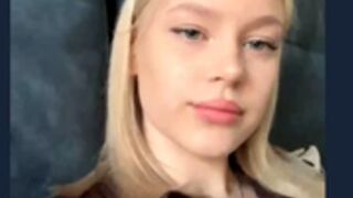 PREVIEW - Model blonde girl blue eyes get naked for me