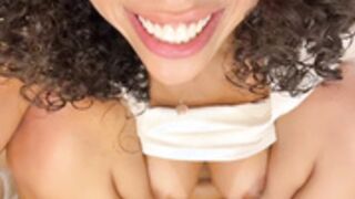 OSHUN riding dildo cumshow ahegao