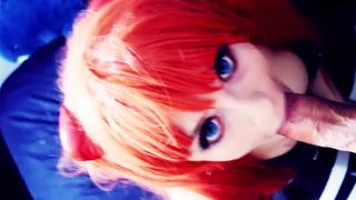 Mechamusume Asuka Facefuck POV in private premium video