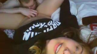 Afinedayforbananafish BF blowjob in cam recording 16-04-2014