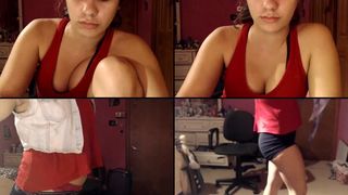 Flirtygirlyy fucking her pussy and close up of her big clitty in cam recording 2017-09-15_062722