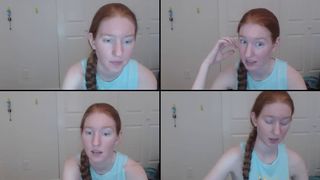Gingermermaid groaning and moaning in cam recording 2017-08-16_034947
