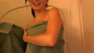 goddesszoey after shower