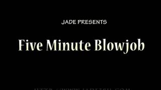 Jade38h - 5 Minute Blowjob