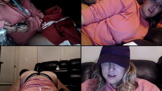 Averyrosethorne putting on a lil dnce and spitting for her boo in cam recording 2017-09-13_051558