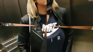 Fucking in the elevator