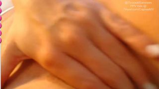 Texas_blonde teasing in her room