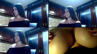 Zuzulici came in her panties in free cam recording 2017-10-08_222630
