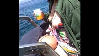 Milf mature nympho.boat part.1