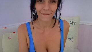 IamEva - naked and stimulating her clit with a toy