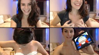 Kickaz making her fingers disappear in free cam recording 2017 Oct 14_074917