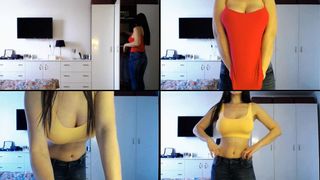 EVAGO riding dildo & close up of pussy in free cam recording 2017 Oct 11_192209