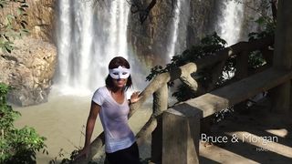 so.much.piss.and.cum.at.the.waterfall