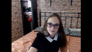 mikashy - sexy teen schoolgirl flashing