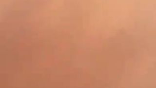 jerking in the beach