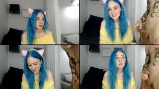 Mineeett touch her pussy for you in cam recording 2017-10-21_204305