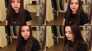 sunn_o playing with her belly, jumping, smacking her ass in free cam recording 2017-10-17_132909