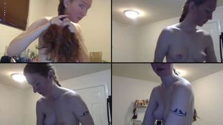 Gingermermaid is getting teased in cam recording 2017-10-19_063736