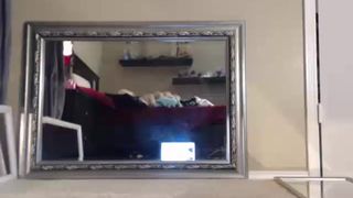 Bambibrookscam dildo riding on mirror in cam recording 2016 May 22 204111