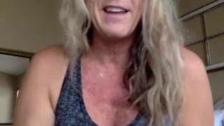 talltan.blond monster clit labia mature muscle fit.3