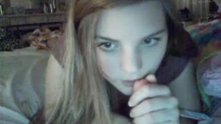 Yungnymphs dIldo suck