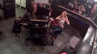 Crepping on Strippers Hidden Webcam