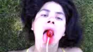 Curly lollipop