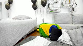 ashlyeroberts lesbian birthday recording (part 4)