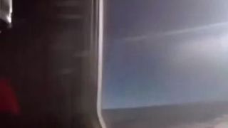 Plane Bathroom Masturbation