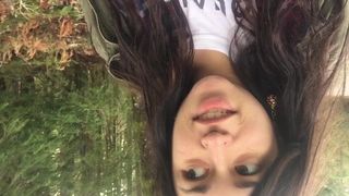 kezia420 cums at school part 1