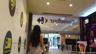 LITTLESUBGIRL – FUCKS CUCUMBER & SQUIRTS IN SUPERMARKET 2