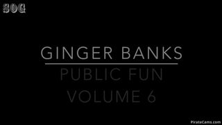 Ginger Banks in Public Fun Volume 6 HD