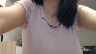 Teddyfleece, ohmibod and pussy rubbing