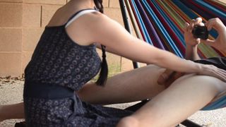 bunnybutt - outdoor bj