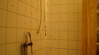 girlwithbear - shower