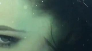 Blowjob under the pool