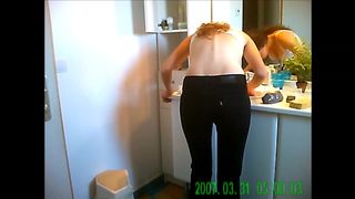 Espiando a mi hermanan en la ducha