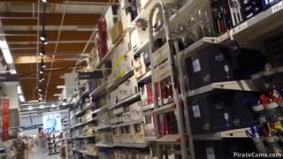 Littlesubgirl in Supermarket  & Squirt Changing Room