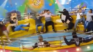 Festival pants malfunction