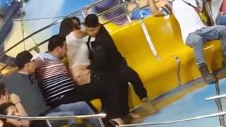 Festival pants malfunction