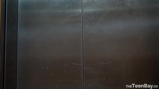 Littlesubgirl - Squirting & Grinding on Hotel Stairwell