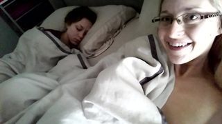 GB Masturbate next to sister