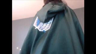 Nami Attack on Titan Tease & Fuck in private premium video