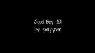 Emilylynne - Good Boy (JOI) in private premium video