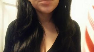 Red Lips ASMR Candy Cane