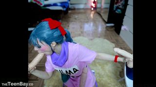 Lana Rain Bulma Tries To Hide The Dragon Balls