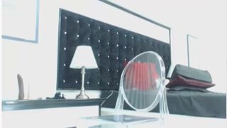 shantalboum fucks dildo on mirror