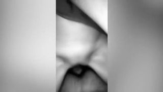 banging body babe fuck and cum on tits